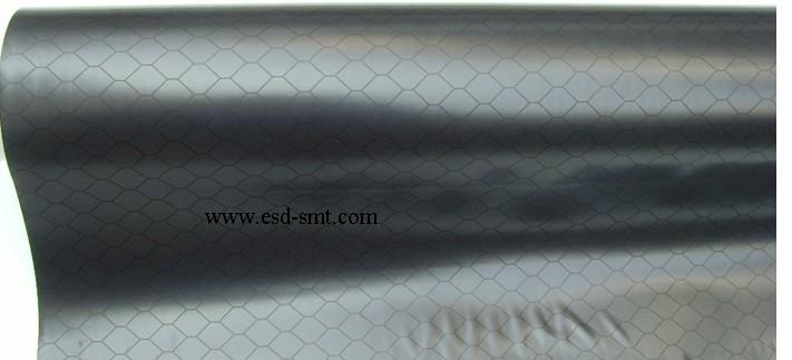 ESD Black Grid Curtain