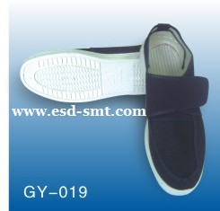 ESD Blue Canvas Mesh Shoes