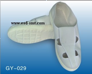 ESD PU Leather Butterfly Shoes
